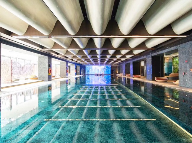 乌海网站建设西安W酒店泳池